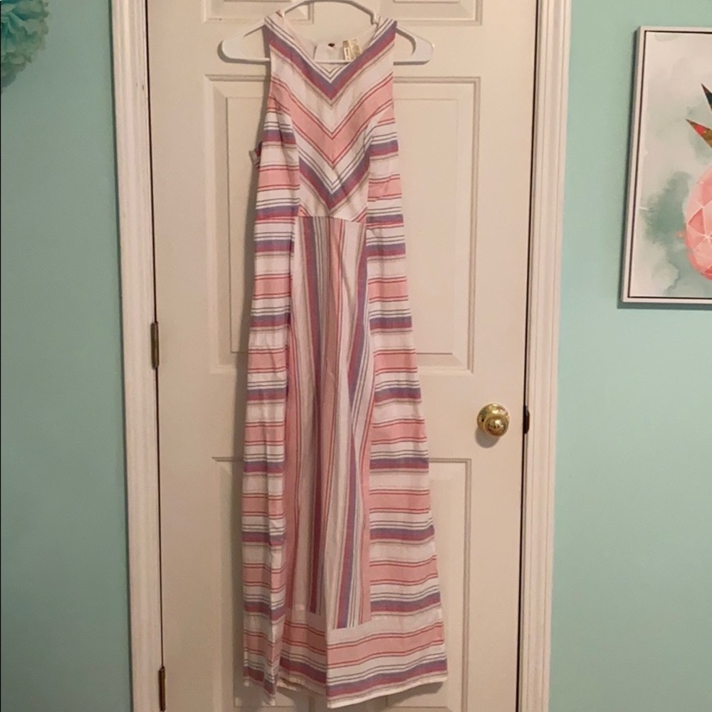 Japna Striped Maxi Dress